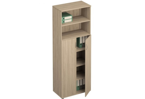 Шкаф для документов полузакрытый Тарли, цвет вяз светлый