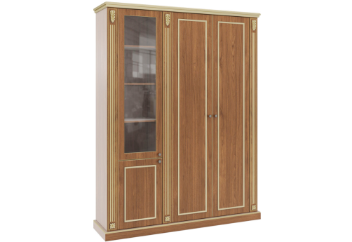 Шкаф комбинированный (вариант 1), цвет орех