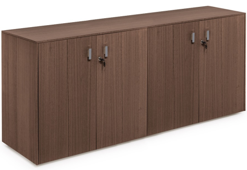 Шкаф 4 двери, цвет эвкалипт темный + хром