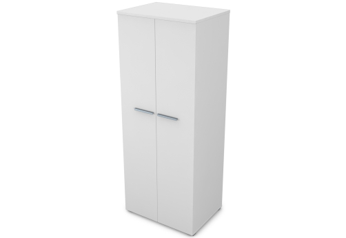 Гардероб глубокий (штанга овальная) Платинум Персонал, цвет белый премиум