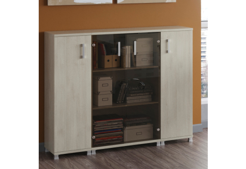 Группа шкафов Сканди Светлый, цвет шамони светлый