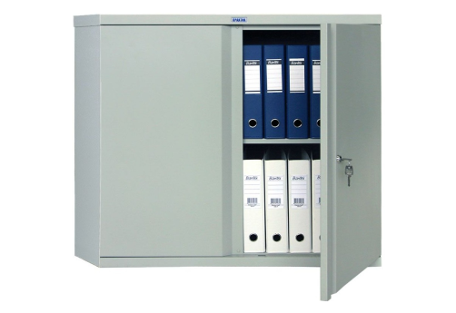 Шкаф офисный МФ1041, цвет серый полуматовый