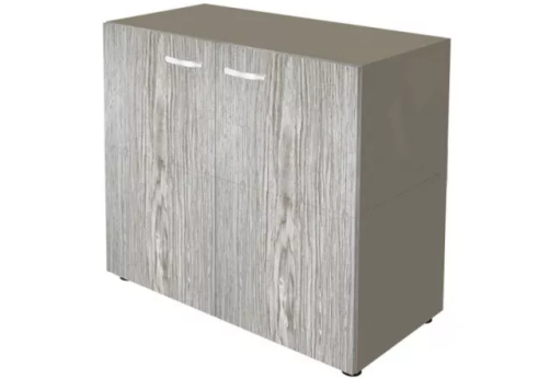 Шкаф низкий с глухими фасадами, цвет светлый мокко