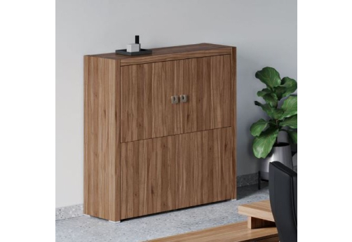 Шкаф средний Пальмира, цвет орех