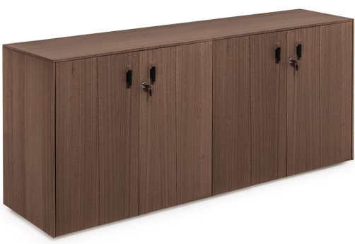 Шкаф 4 двери, цвет эвкалипт темный + черный