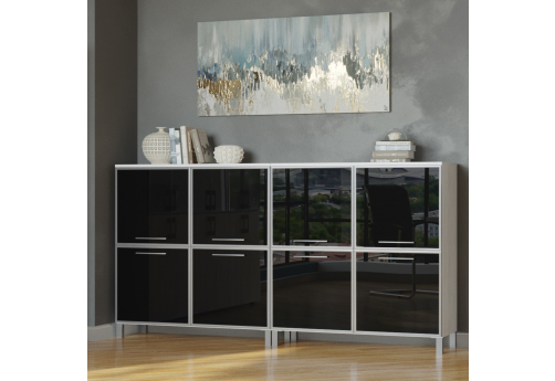 Группа шкафов Левант, цвет белое дерево