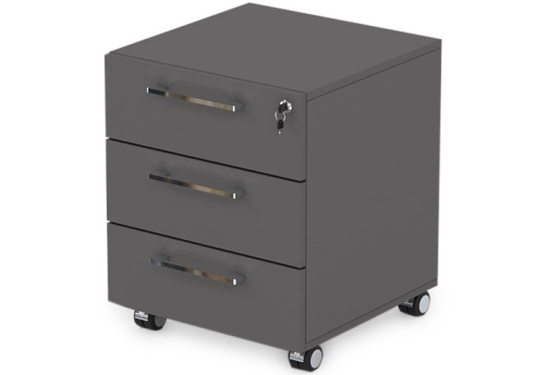 Тумба мобильная Кенвуд Конференц, цвет графит