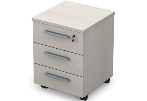 Тумба подкатная Платинум Персонал, цвет слоновая кость