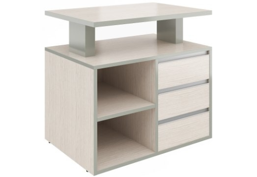 Тумба сервисная, цвет сосна карелия