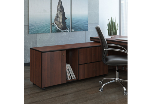 Приставка подкатная Шарден, цвет темный орех