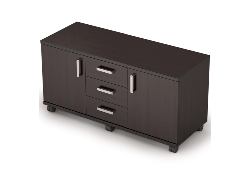 Тумба подкатная сервисная Деко, цвет венге