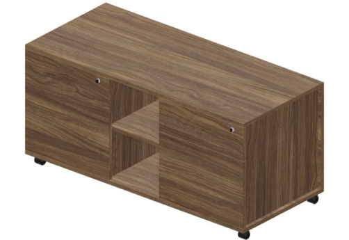Тумба сервисная левая Кристо Директ, цвет орех