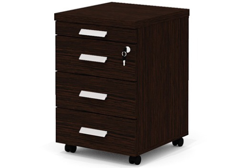 Тумба мобильная Хадсон, цвет венге