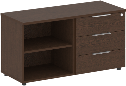 Тумба сервисная/опорная, цвет венге