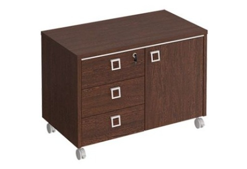 Тумба для оргтехники Денвер, цвет венге