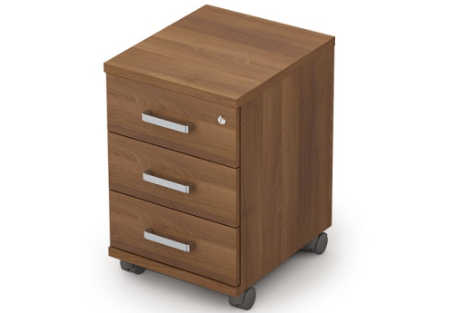 Тумба подкатная, цвет шамони темный