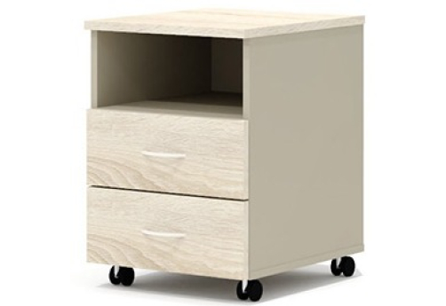 Тумба подкатная Гардения Офис, цвет дуб сонома