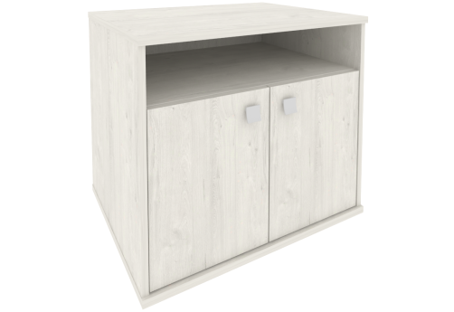 Тумба под оргтехнику, цвет дуб наварра