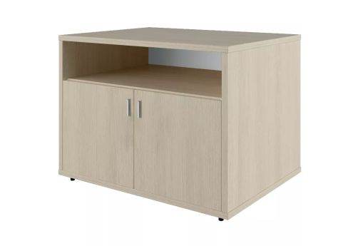 Тумба для оргтехники, цвет дуб светлый
