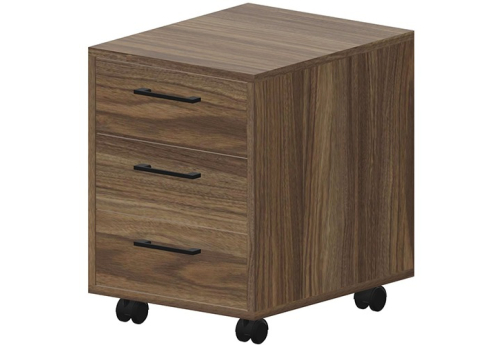 Тумба мобильная усиленная Мейлон, цвет орех