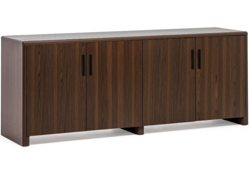 Греденция (4 двери) Лестер, цвет орех