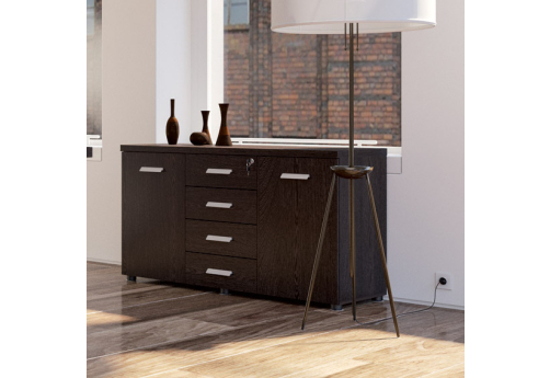 Греденция Хадсон, цвет венге