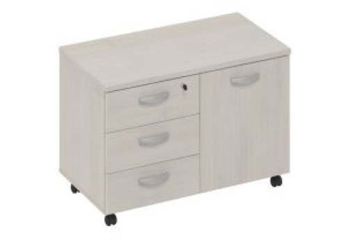 Тумба для оргтехники Мира Нумо, цвет дуб шамони