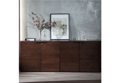 Греденция (4 двери) Радиант, цвет дуб табак