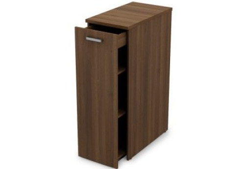 Тумба с выкатной секцией Деко, цвет шамони темный