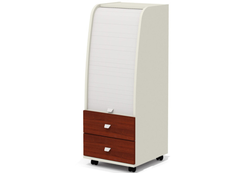 Тумба мобильная Джерси, цвет орех