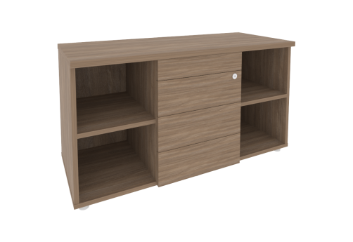 Тумба сервисная с ящиками (TIP-ON), цвет дуб аризона