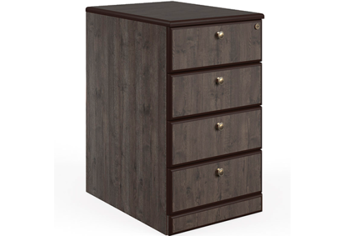 Тумба приставная с 4 ящиками Рикамо, цвет дуб апрельский