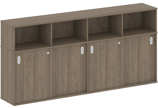 Шкаф-купе приставной/опорный, цвет вяз