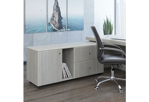 Приставка подкатная Аврора, цвет светлый дуб