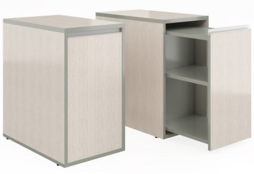 Тумба с ящиками (выдвижная), цвет сосна карелия