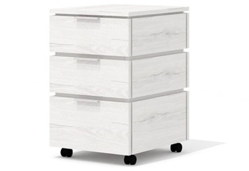 Тумба мобильная Нордвик, цвет дуб