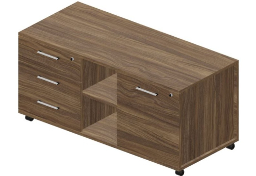 Тумба сервисная левая Кристо Директ, цвет орех