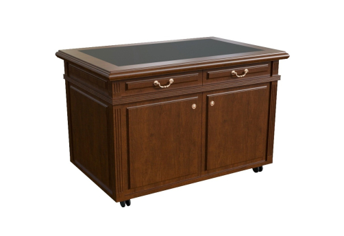 Приставка подкатная, цвет темный орех