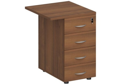 Брифинг-приставка с тумбой Прайм, цвет орех