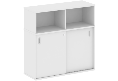 Шкаф-купе приставной/опорный, цвет белый