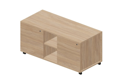 Тумба сервисная усиленная левая Киви, цвет светлый дуб