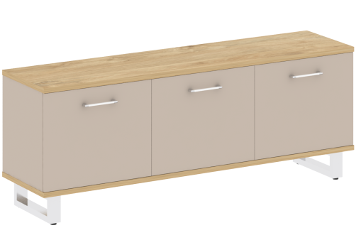 Греденция большая, цвет тиквуд светлый + мокко