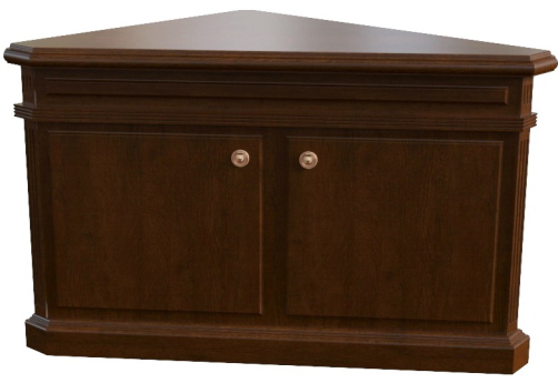 Приставка угловая правая, цвет темный орех