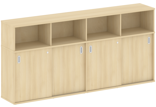 Шкаф-купе приставной/опорный, цвет акация