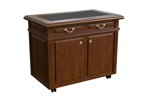 Приставка подкатная, цвет темный орех