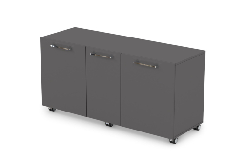 Тумба сервисная мобильная Кенвуд Конференц, цвет графит