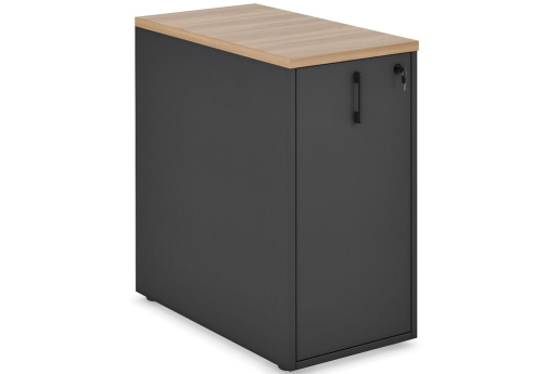 Оргтауэр низкий Франклин Персонал, цвет дуб + антрацит