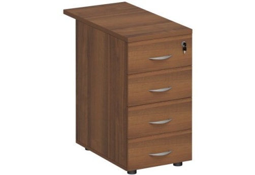 Тумба приставная Прайм, цвет орех