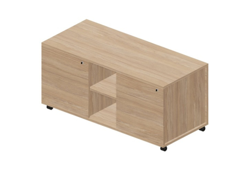 Тумба сервисная усиленная правая Киви, цвет светлый дуб