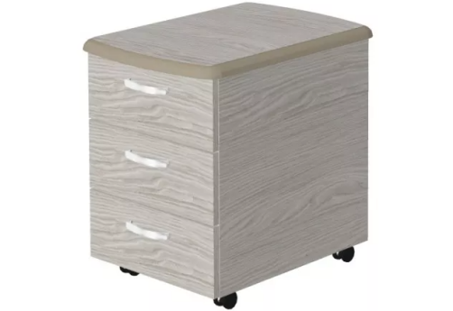 Тумба мобильная, цвет светлый мокко + беж